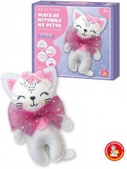 Набор для изготовления игрушки из фетра «Котёнок» - Фото 7