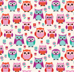 Сетка для игрушек в ванную «Воспитанные совы» - Фото 1