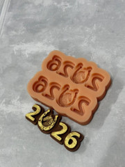 Силиконовый молд «2026 Подкова» - Фото 2