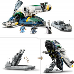 Конструктор Star Wars 75433 Звездолет Джанго Фетта. Jango Fett's Starship - Фото 6
