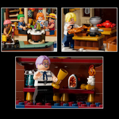 Конструктор One Piece One Piece 75640 Плавучий ресторан «Барати». The Baratie Floating Restaurant - Фото 7