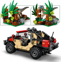 Конструктор Jurassic World 76972 Побег от раптора в бездорожье.Raptor Off-Road Escape - Фото 4