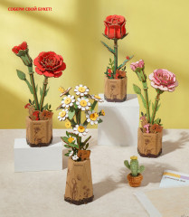 Деревянный 3D конструктор «Ромашка» - Фото 5