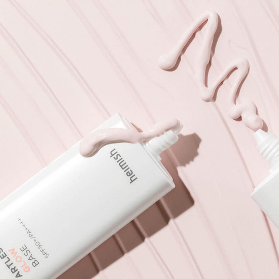 База под макияж с эффектом сияния «Artless Glow Base SPF50+ PA+++»