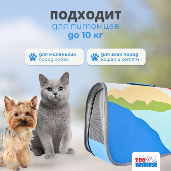 Сумка-переноска для кошек и собак