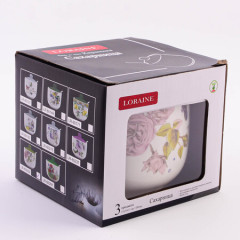 Сахарница с крышкой и ложкой «Розовый сад» - Фото 6