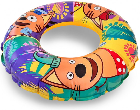 Круг надувной «Три кота. Отдых!»