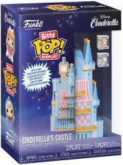 Набор фигурок Display Disney «Cinderella’s Castle +2 Bitty Pop! Godmother, Cinderella» - Фото 3