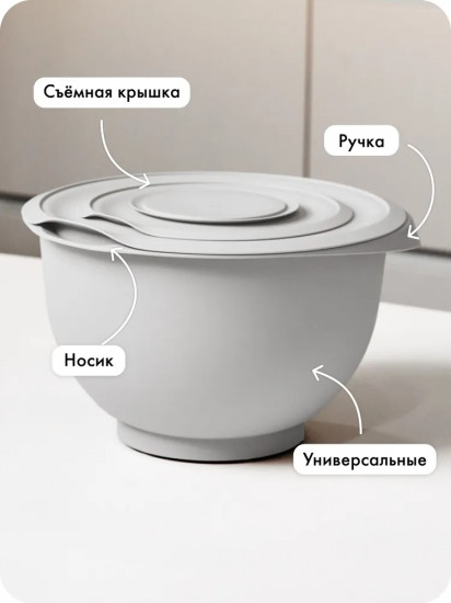 Набор мисок для взбивания