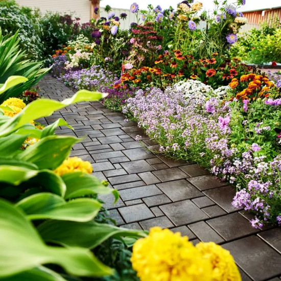 Плитка модульная садовая «Брус»