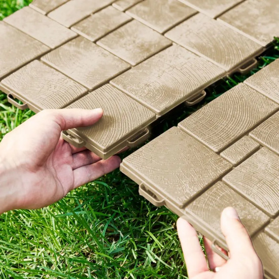 Плитка модульная садовая «Брус»