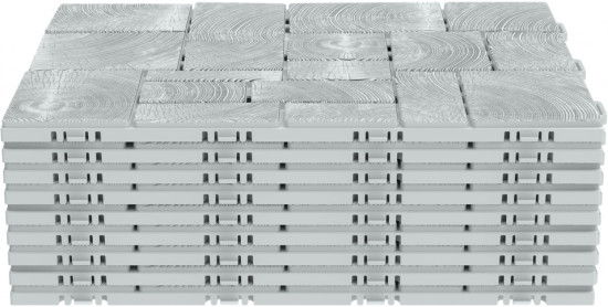 Плитка модульная садовая «Брус»