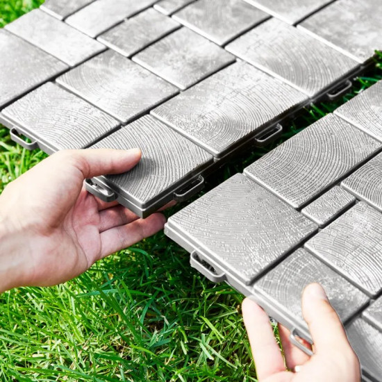 Плитка модульная садовая «Брус»