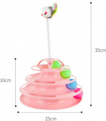 Игрушка для кошек «Пирамидка» - Фото 2