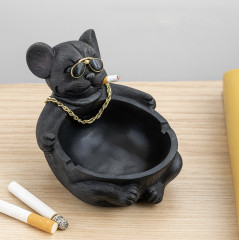 Пепельница декоративная «Черная керамика» - Фото 1