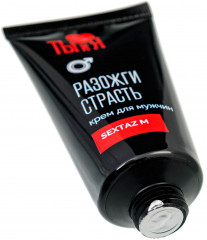 Крем с возбуждающим эффектом для мужчин Sextaz-m - Фото 3