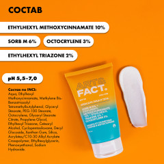 Крем для лица и тела солнцезащитный «Octocrylene + Octinoxate + Avobenzone» SPF 50 - Фото 7