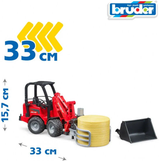 Машинка-погрузчик с аксессуарами «Schaffer»