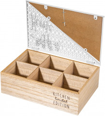 Органайзер для чайных пакетиков с крышкой «Tea time» - Фото 6