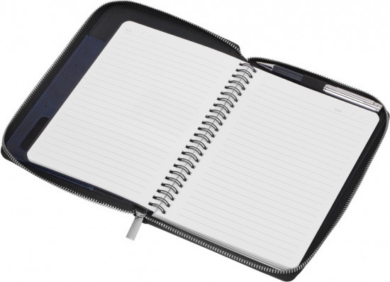 Бизнес-блокнот на молнии «Fabrizio»