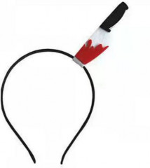 Ободок «Кровавый нож в голове» - Фото 1