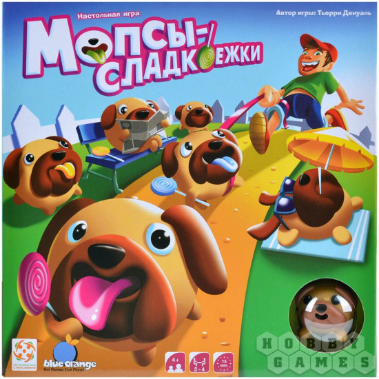 Настольная игра «Мопсы-сладкоежки»