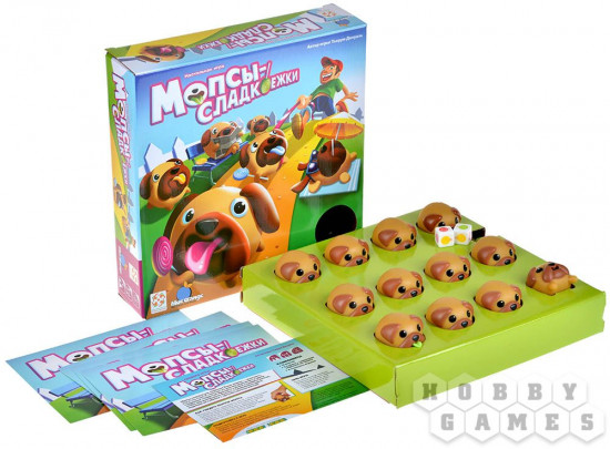Настольная игра «Мопсы-сладкоежки»