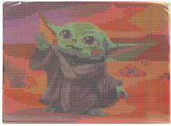 Мозаика алмазная «Малыш Йода» - Фото 2