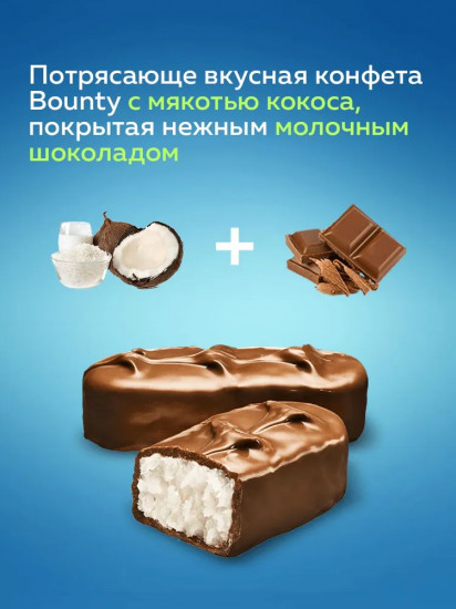 Набор батончиков шоколадных с кокосовой начинкой «Minis»