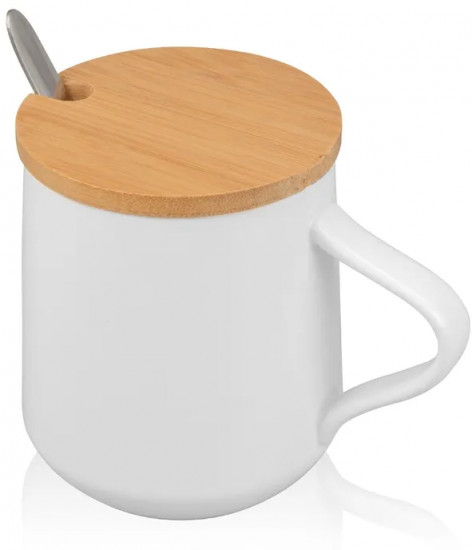 Кружка c крышкой и ложкой «Holz»