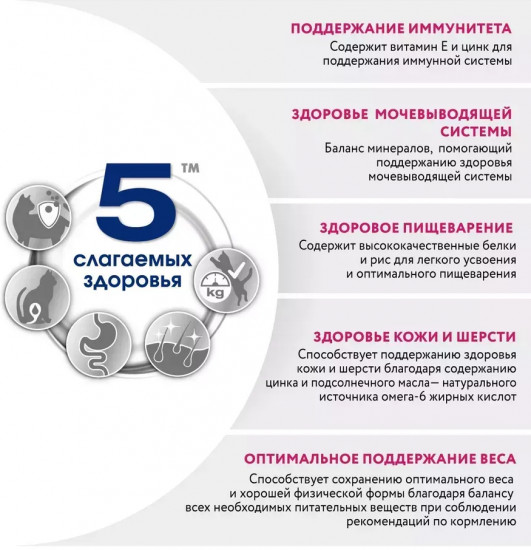 Корм сухой для стерилизованных кошек с лососем