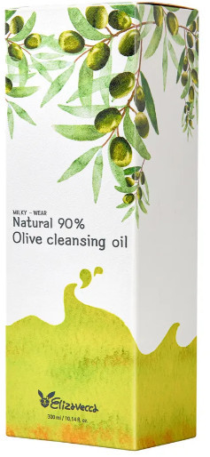 Гидрофильное масло без минеральных масел в составе «Natural 90% Olive Cleansing Oil»