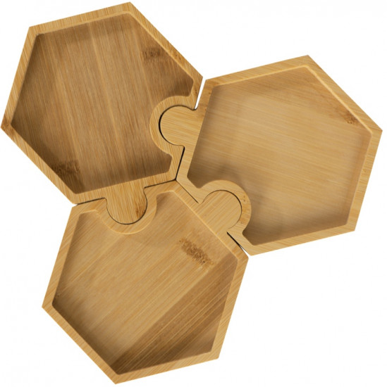 Набор костеров-менажниц в форме пазла «Sota»