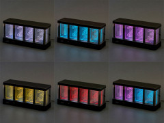 Часы с подсветкой и беспроводной зарядкой «Cyber» - Фото 10