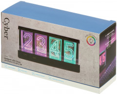 Часы с подсветкой и беспроводной зарядкой «Cyber» - Фото 12