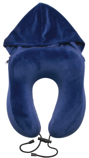 Подушка для путешествий с эффектом памяти и капюшоном «Dream Hood»