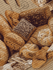 Комплект вафельных полотенец «Хлеб» - Фото 1