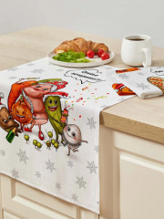 Комплект полотенец вафельных - Фото 8