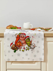 Комплект полотенец вафельных - Фото 13