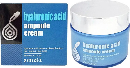 Крем для сухой кожи лица гиалуроновый «Hyaluronic Acid Ampoule Cream»