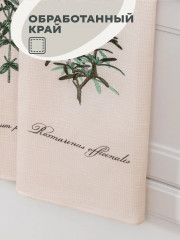 Комплект полотенец вафельных «Botanica» - Фото 6