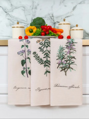 Комплект полотенец вафельных «Botanica» - Фото 7