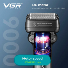 Электробритва-триммер универсальная V-368 Black Shaver - Фото 5