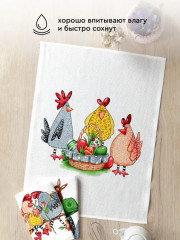 Комплект полотенец кухонных - Фото 3