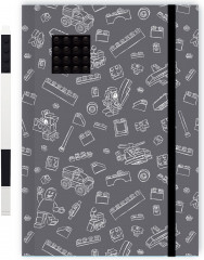 Блокнот для записей с черной гелевой ручкой - Фото 1