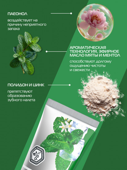 Зубная паста комплексная «Мятный шторм»