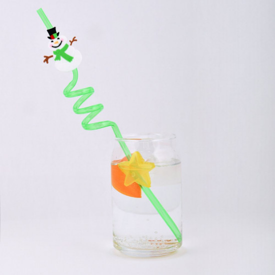 Набор трубочек для коктейля «Новогодняя компания»