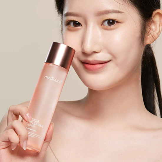 Тонер для упругости кожи с коллагеном «Triple Collagen Toner»
