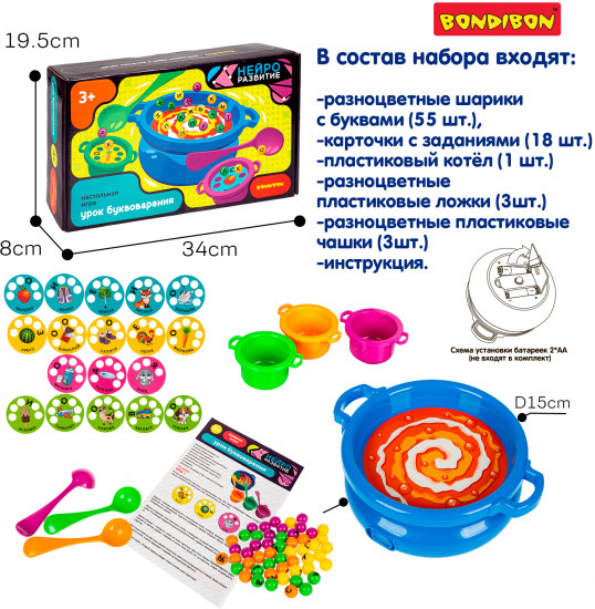 Настольная игра «Урок буквоварения»