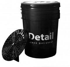 Ведро для мойки автомобиля с крышкой и пескоотделителем - Фото 2